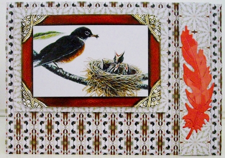 Topper Kit - Bird Feeding Chicks by Pam Stubley
