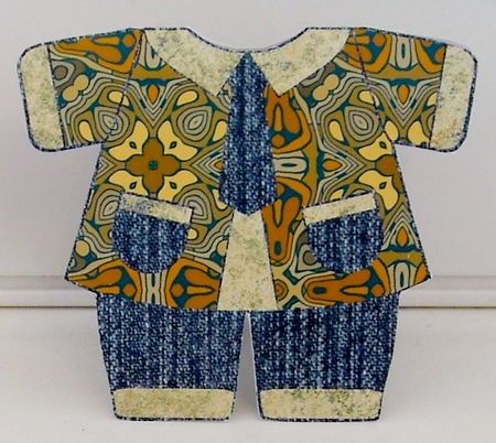 Paisley Trouser Suit by Pam Stubley