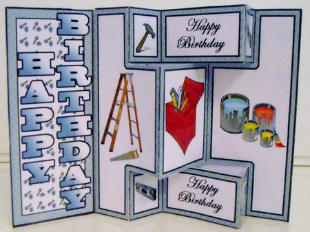 Shutter Surprise kit - DIY  HB by Pam Stubley