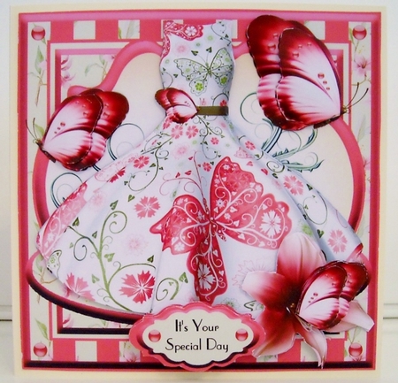 Beautiful Butterfly Dress - 1 by Pam Stubley