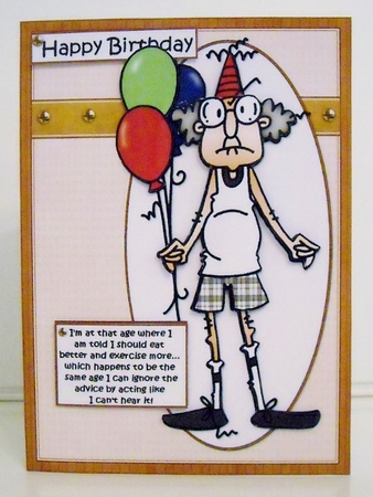 Gus advice for getting older  by Pam Stubley