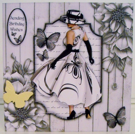 The Black and White Dress by Pam Stubley