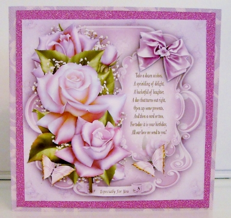 Violet Roses Mini Kit by Pam Stubley
