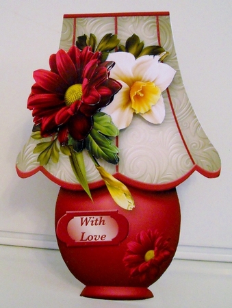 Spring Posy - Lamp Card Mini Kit by Pam Stubley