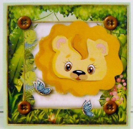 A Day at the Zoo Lion by Pam Stubley