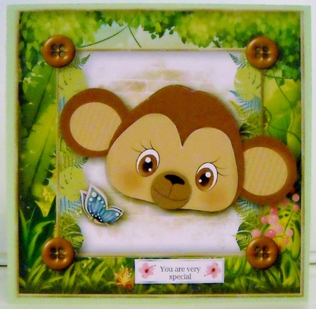 A Day at the Zoo Monkey by Pam Stubley