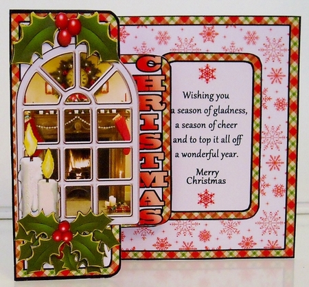 FBP Christmas Window by Pam Stubley