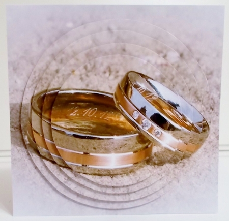 Tying The Knot 25- Weddings & Handfastings - Pyrimage/pyramid + Matching Insert & Tag  by Pam Stubley