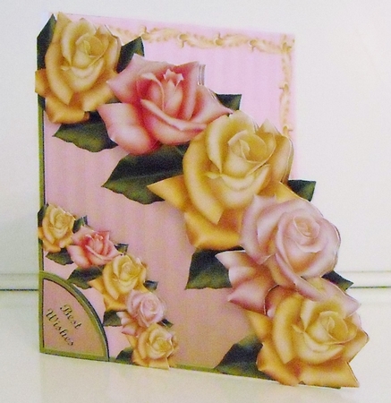 Roses Shaped Card Mini Kit by Pam Stubley
