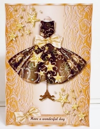 My Golden Star Dress by Pam Stubley