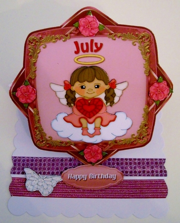 July Birthstone Topper by Pam Stubley