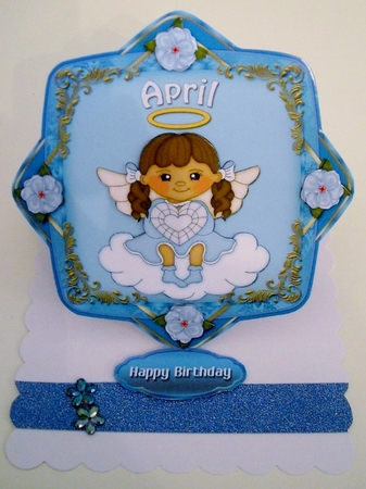 April Birthstone Topper by Pam Stubley