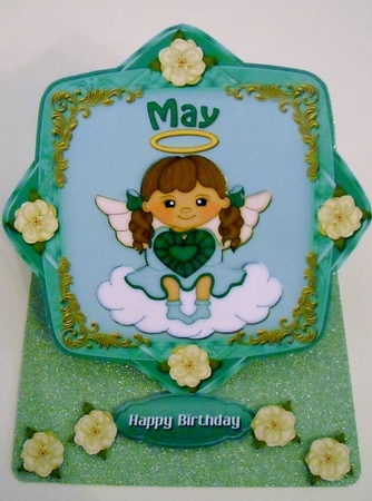 May  Birthstone Topper by Pam Stubley