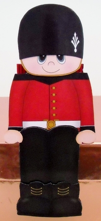 3D on the Shelf Card Kit - Guardsman Danny by Pam Stubley