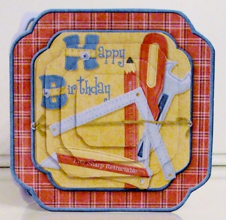 Tools Birthday Card Kit by Pam Stubley