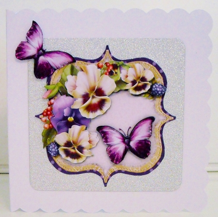 Scallop Topper pansies by Pam Stubley