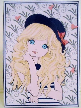 LITTLE MISS BLUE EYES by Pam Stubley