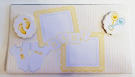 Congratulations On The Birth Of Your Little Twins Money Wallet by Pam Stubley