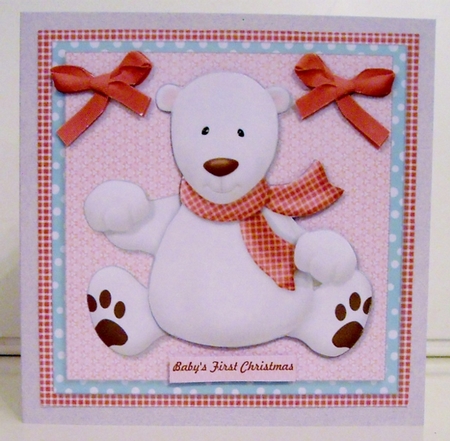 Babys first Christmas Girl by Pam Stubley