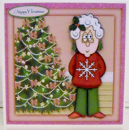 Christmas Molly Mini Kit by Pam Stubley