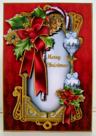 Vintage Shield Christmas by Pam Stubley