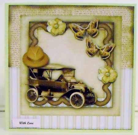 male card Classic by Pam Stubley