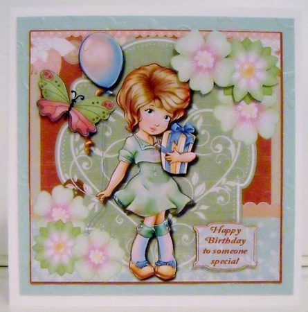 A birthday celebration 8x8 by Pam Stubley