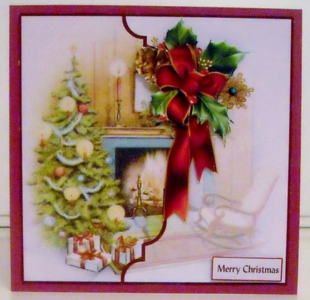 A Chair in front of the fire by Pam Stubley