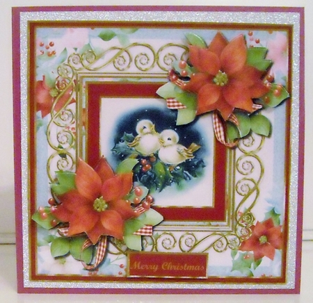 Vintage Christmas Birds Mini Kit by Pam Stubley