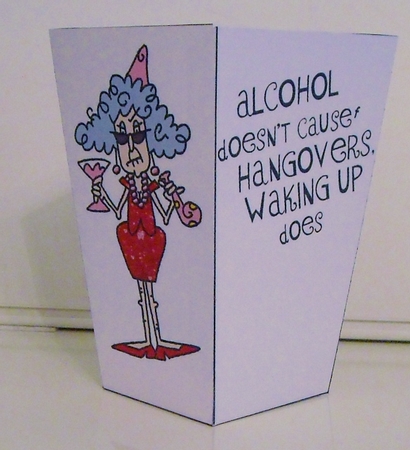 Stella Alcohol Popcorn Box by Pam Stubley