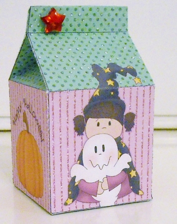 Halloween Milk Carton 1 by Pam Stubley