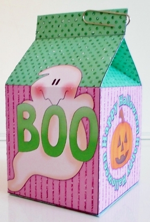 Halloween Milk Carton 3 by Pam Stubley