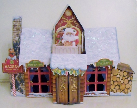 Santas 3d Wonderland Workshop  by Pam Stubley