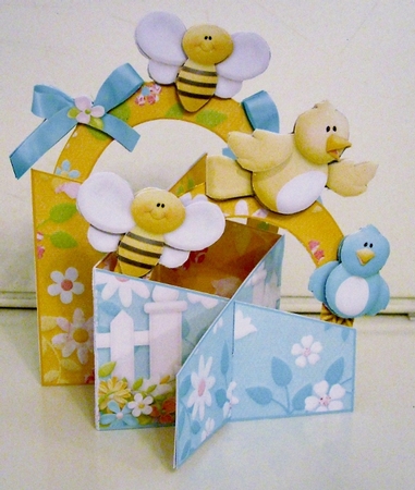 Spring garden cascade deluxe mini kit by Pam Stubley