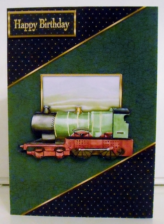 3 Page A5 Train Mini Kit by Pam Stubley
