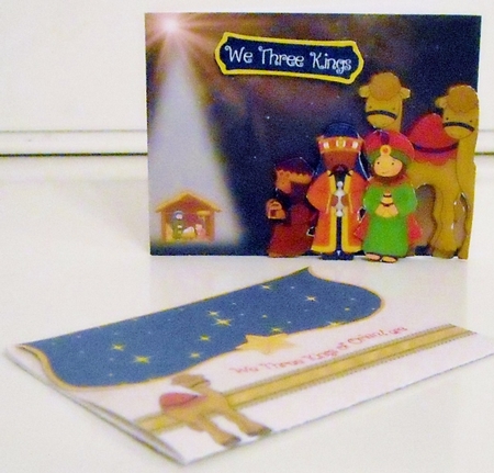 Away in a Manger  #3 Quick Card & Envelope Mini Kit by Pam Stubley