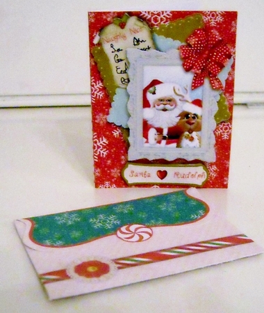 Santa & Co.  #1 Quick Card & Envelope Mini Kit by Pam Stubley