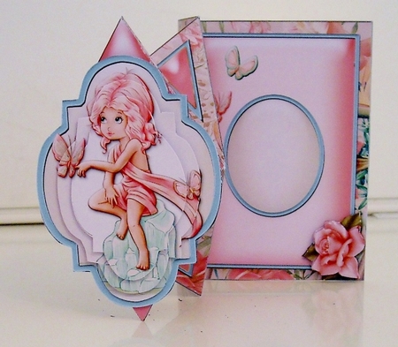 Pure Innocence Diamond Fold Card Kit by Pam Stubley