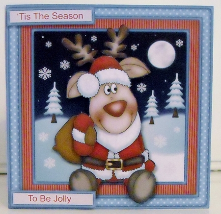 Santa Jingles Mini Kit by Pam Stubley