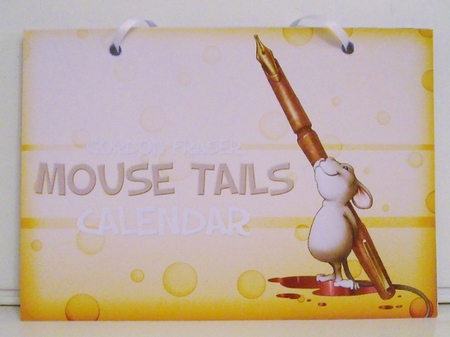 A4 Mouse Tails  Eternal Calendar by Pam Stubley