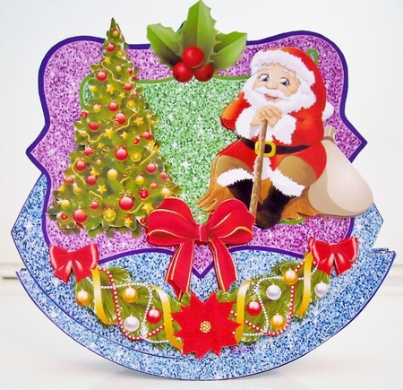 Christmas Rocker Card by Pam Stubley