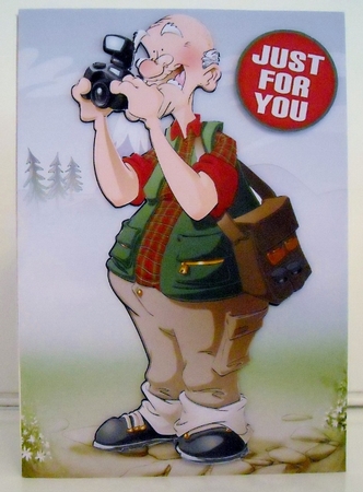 Old Photographer Dude by Pam Stubley