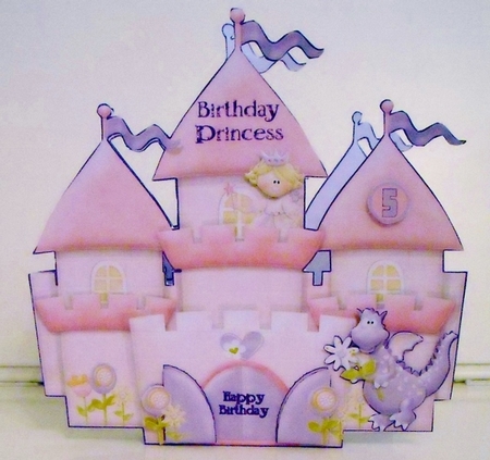 Birthday Princess Castle by Pam Stubley