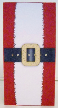 Santas Belly Moneyholder Mini Kit by Pam Stubley