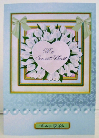 Romance Card For My Sweetheart by Pam Stubley