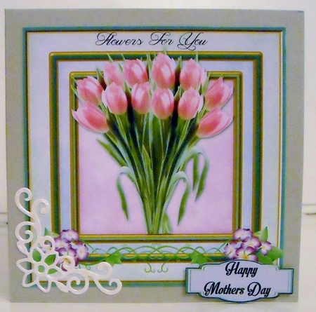 Flowers for You 2 Card  by Pam Stubley