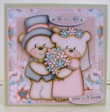 Mr & Mrs Bears Mini Kit by Pam Stubley
