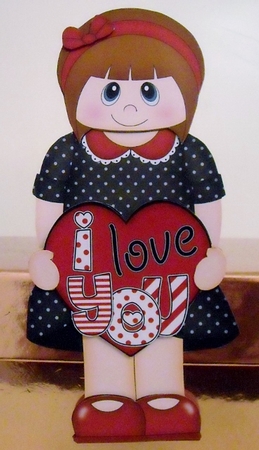 3D On the Shelf Card Kit - Valentine Heart Love & Romance Teen Aurora by Pam Stubley