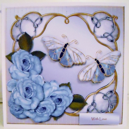 Vintage Roses & Butterflies Mini Kit by Pam Stubley