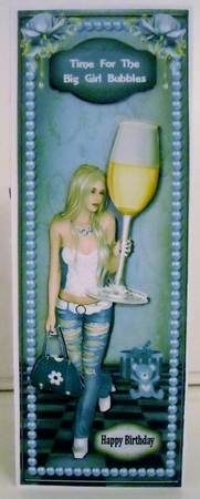 Blue Jeans and Bubbly LDL by Pam Stubley